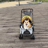 Foldable Breathable Pet Stroller