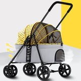 Foldable Breathable Pet Stroller