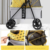 Foldable Breathable Pet Stroller