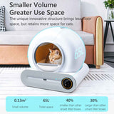 Self Cleaning APP Control Automatic Cat Litter Box