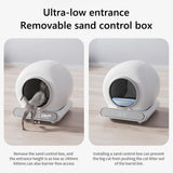 Upgraded APP-controlled Self-cleaning Smart Cat Litter Box