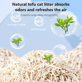 Natural Tofu Cat Litter Clumping Quickly